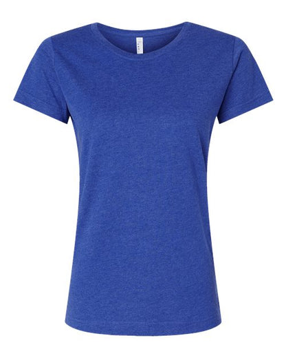 LAT Women's Fine Jersey Tee 3516 Vintage Royal