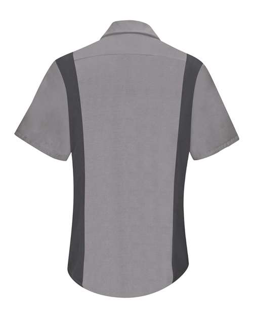Red Kap Women's Performance Plus Short Sleeve Shop Shirt with Oilblok Technology SY41