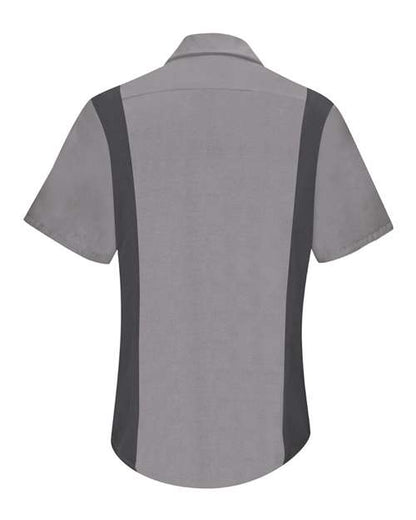 Red Kap Women's Performance Plus Short Sleeve Shop Shirt with Oilblok Technology SY41