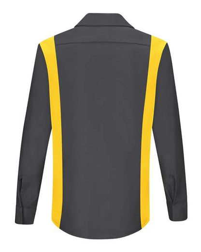 Red Kap Women's Performance Plus Long Sleeve Shop Shirt with Oilblok Technology SY31