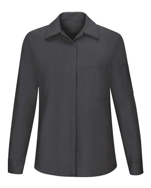 Red Kap Women's Performance Plus Long Sleeve Shop Shirt with Oilblok Technology SY31