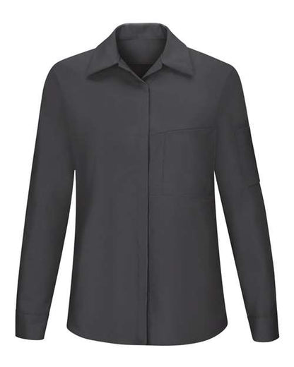 Red Kap Women's Performance Plus Long Sleeve Shop Shirt with Oilblok Technology SY31