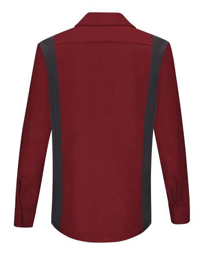 Red Kap Women's Performance Plus Long Sleeve Shop Shirt with Oilblok Technology SY31