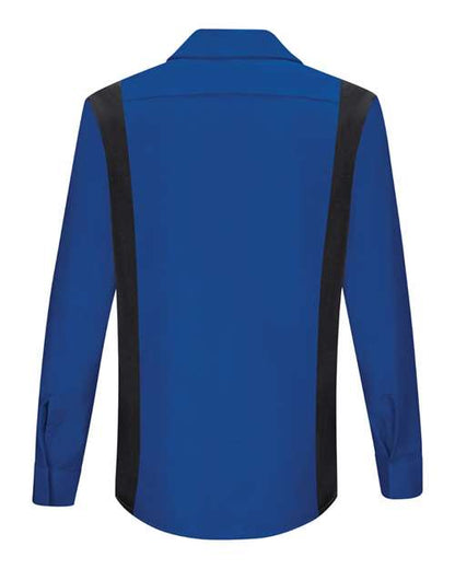 Red Kap Women's Performance Plus Long Sleeve Shop Shirt with Oilblok Technology SY31
