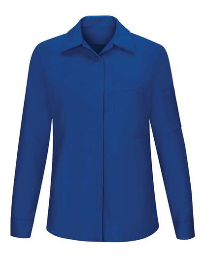Red Kap Women's Performance Plus Long Sleeve Shop Shirt with Oilblok Technology SY31