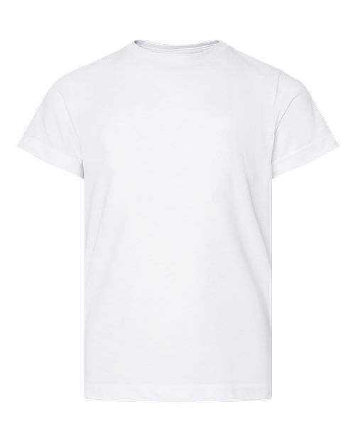 LAT Youth Fine Jersey Tee 6101 Blended White