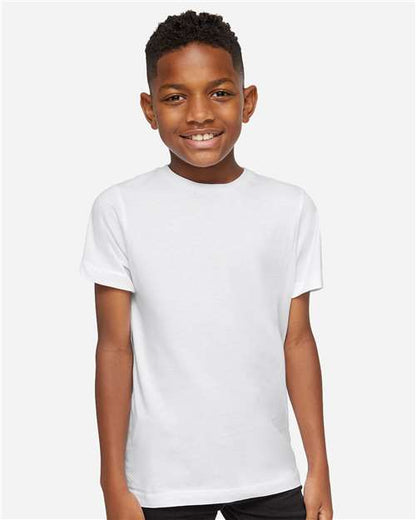 LAT Youth Fine Jersey Tee 6101 Blended White