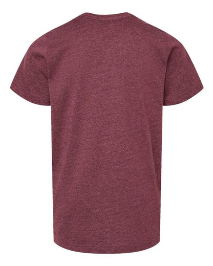 LAT Youth Fine Jersey Tee 6101 Vintage Burgundy