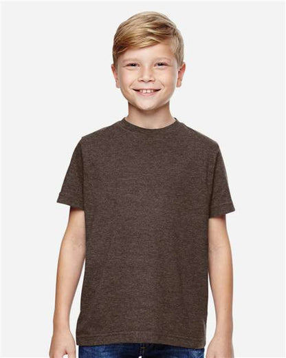 LAT Youth Fine Jersey Tee 6101 Vintage Chocolate