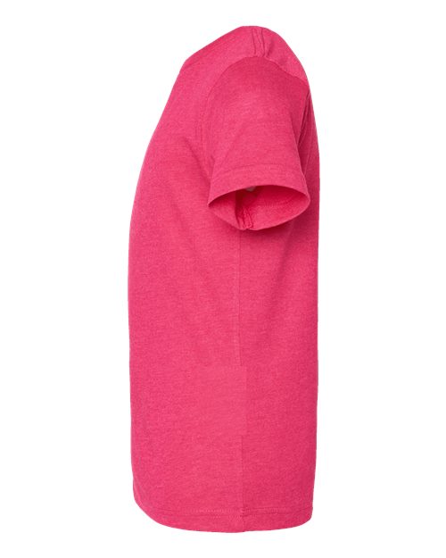LAT Youth Fine Jersey Tee 6101 Vintage Hot Pink
