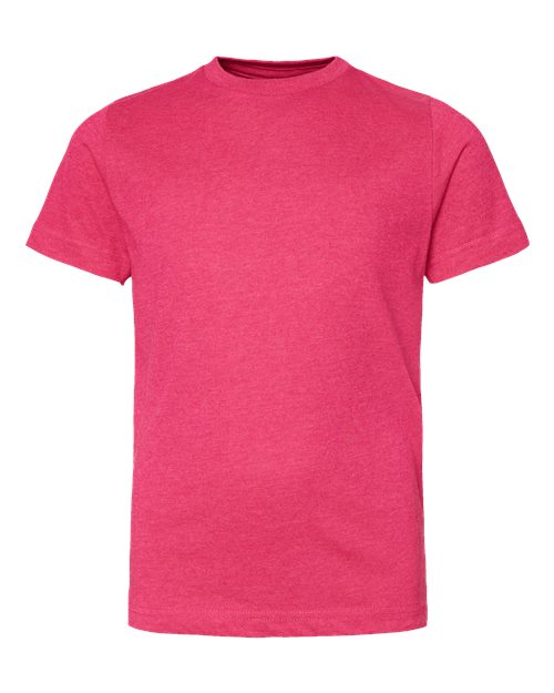 LAT Youth Fine Jersey Tee 6101 Vintage Hot Pink