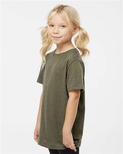 LAT Youth Fine Jersey Tee 6101 Vintage Military Green