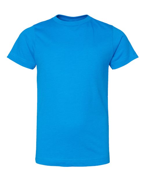 LAT Youth Fine Jersey Tee 6101 Vintage Turquoise