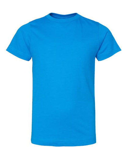 LAT Youth Fine Jersey Tee 6101 Vintage Turquoise
