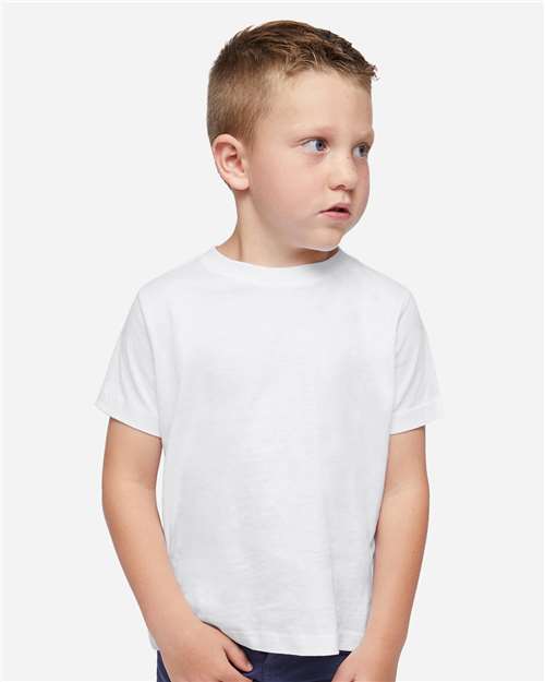 Rabbit Skins Toddler Fine Jersey Tee 3321 Blended White