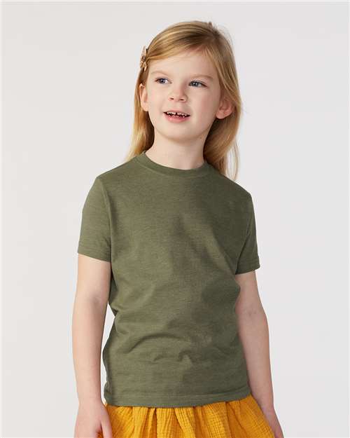 Rabbit Skins Toddler Fine Jersey Tee 3321 Vintage Military Green