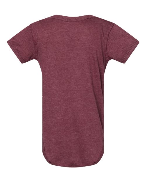 Rabbit Skins Infant Fine Jersey Bodysuit 4424 Vintage Burgundy