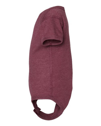 Rabbit Skins Infant Fine Jersey Bodysuit 4424 Vintage Burgundy