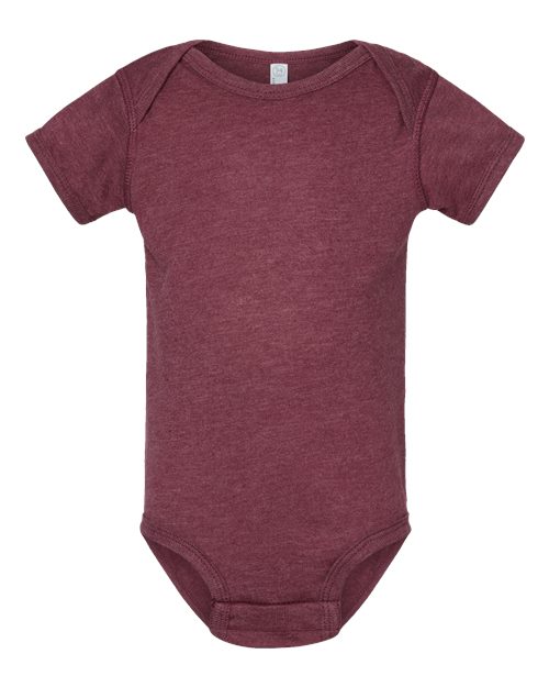 Rabbit Skins Infant Fine Jersey Bodysuit 4424 Vintage Burgundy