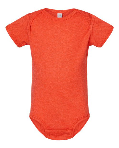 Rabbit Skins Infant Fine Jersey Bodysuit 4424 Vintage Orange