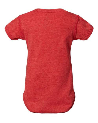 Rabbit Skins Infant Fine Jersey Bodysuit 4424 Vintage Red