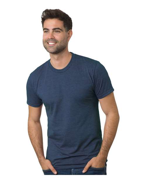 Bayside Triblend T-Shirt 9570 Tri Steel Blue