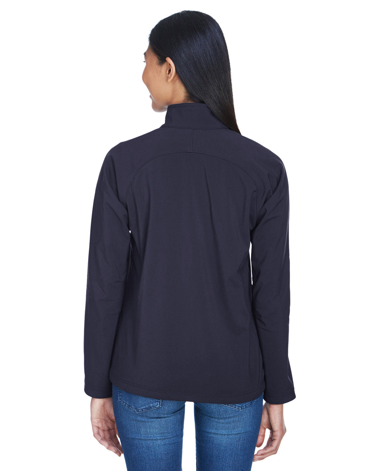 North End Ladies' Three-Layer Fleece Bonded Performance Soft Shell Jacket 78034