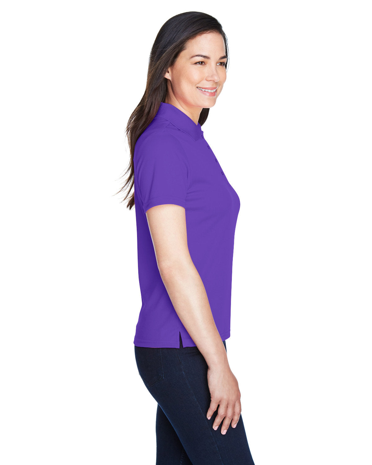 CORE365 Ladies' Origin Performance Piqué Polo 78181 CAMPUS PURPLE