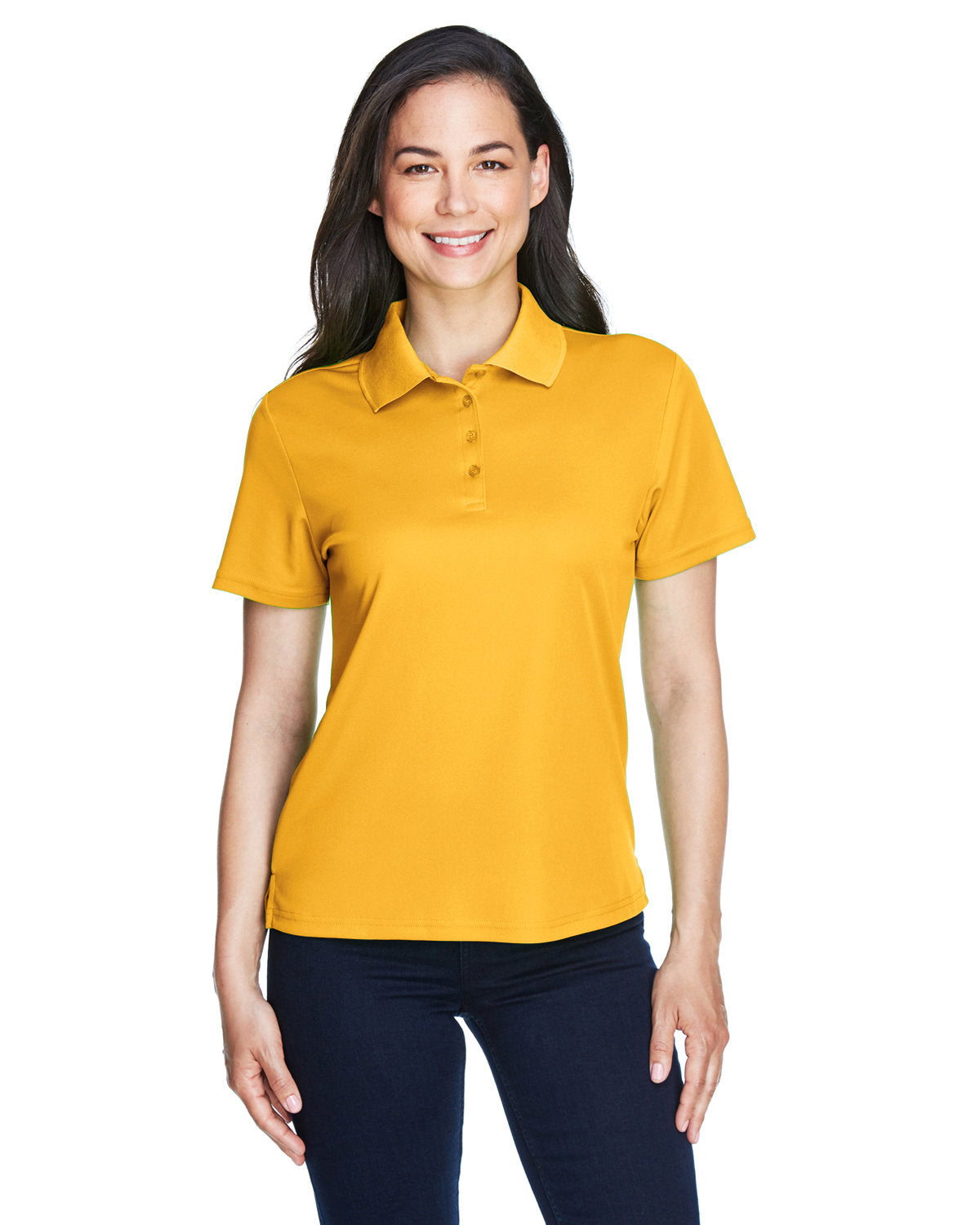 CORE365 Ladies' Origin Performance Piqué Polo 78181 CAMPUS GOLD