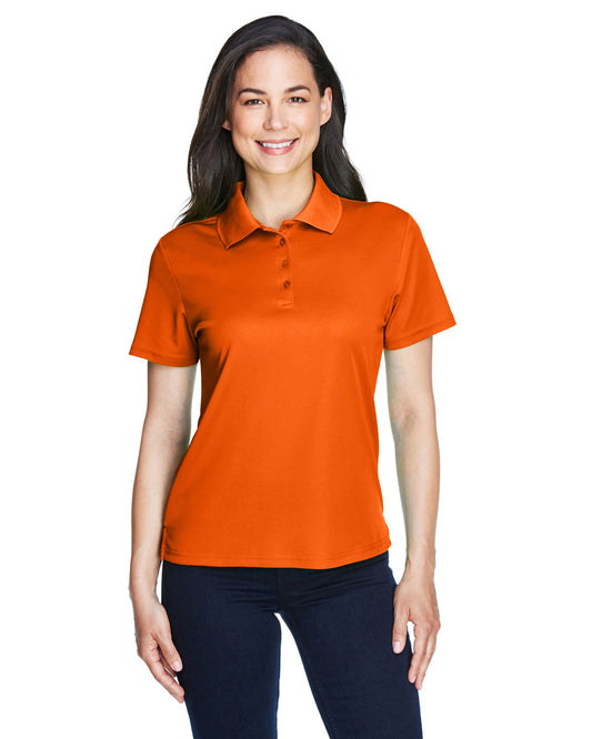 CORE365 Ladies' Origin Performance Piqué Polo 78181 CAMPUS ORANGE