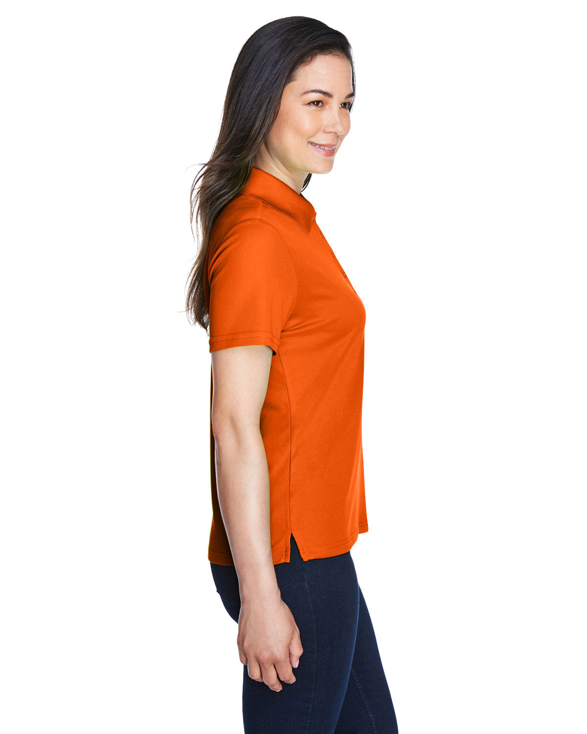 CORE365 Ladies' Origin Performance Piqué Polo 78181 CAMPUS ORANGE