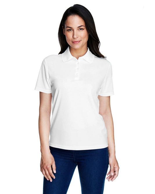 CORE365 Ladies' Origin Performance Piqué Polo 78181 WHITE