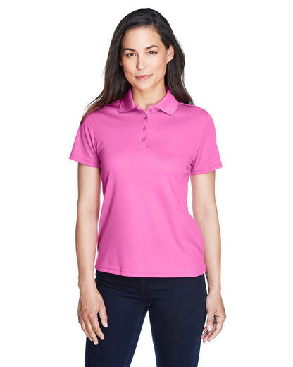 CORE365 Ladies' Origin Performance Piqué Polo 78181 CHARITY PINK