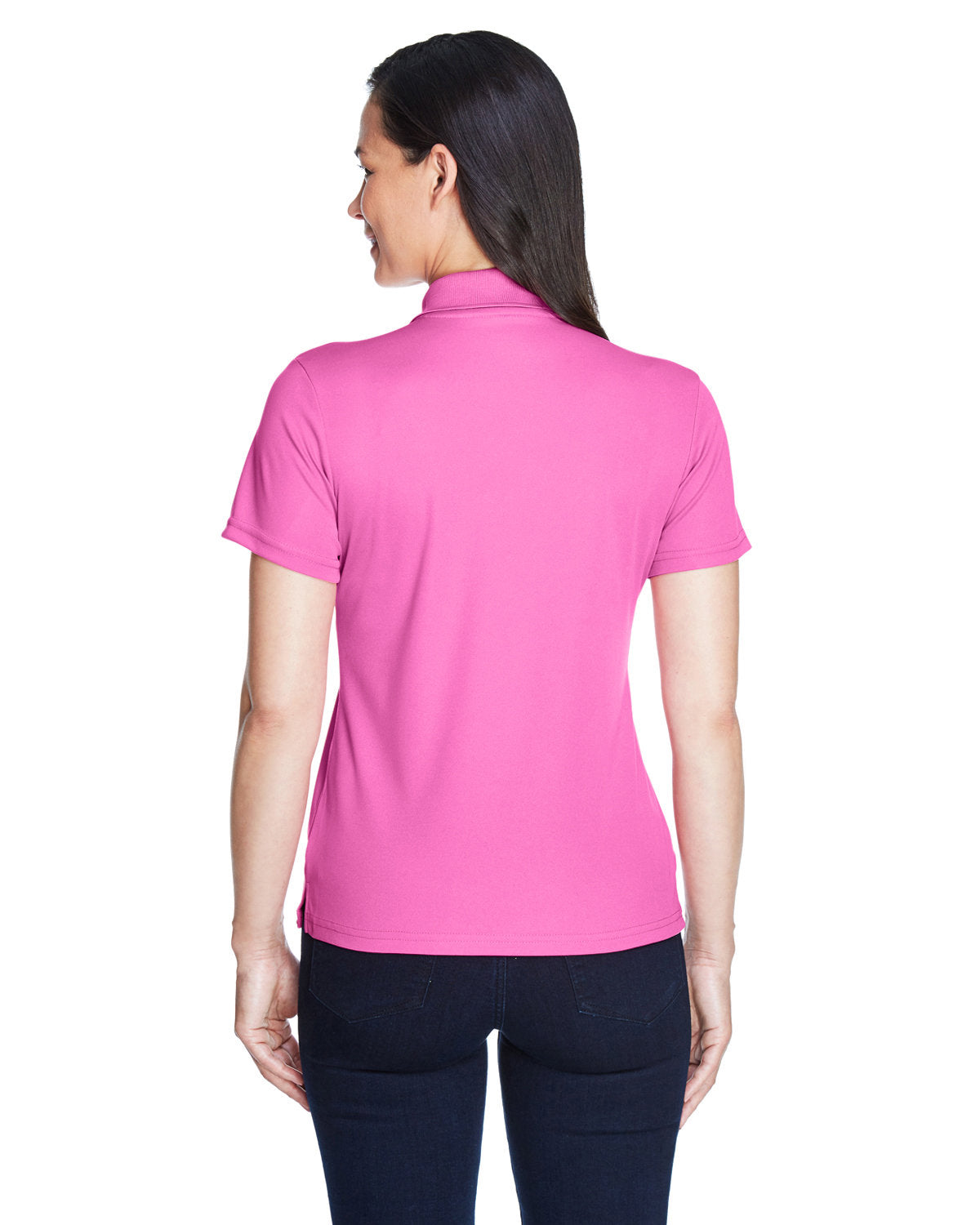 CORE365 Ladies' Origin Performance Piqué Polo 78181 CHARITY PINK