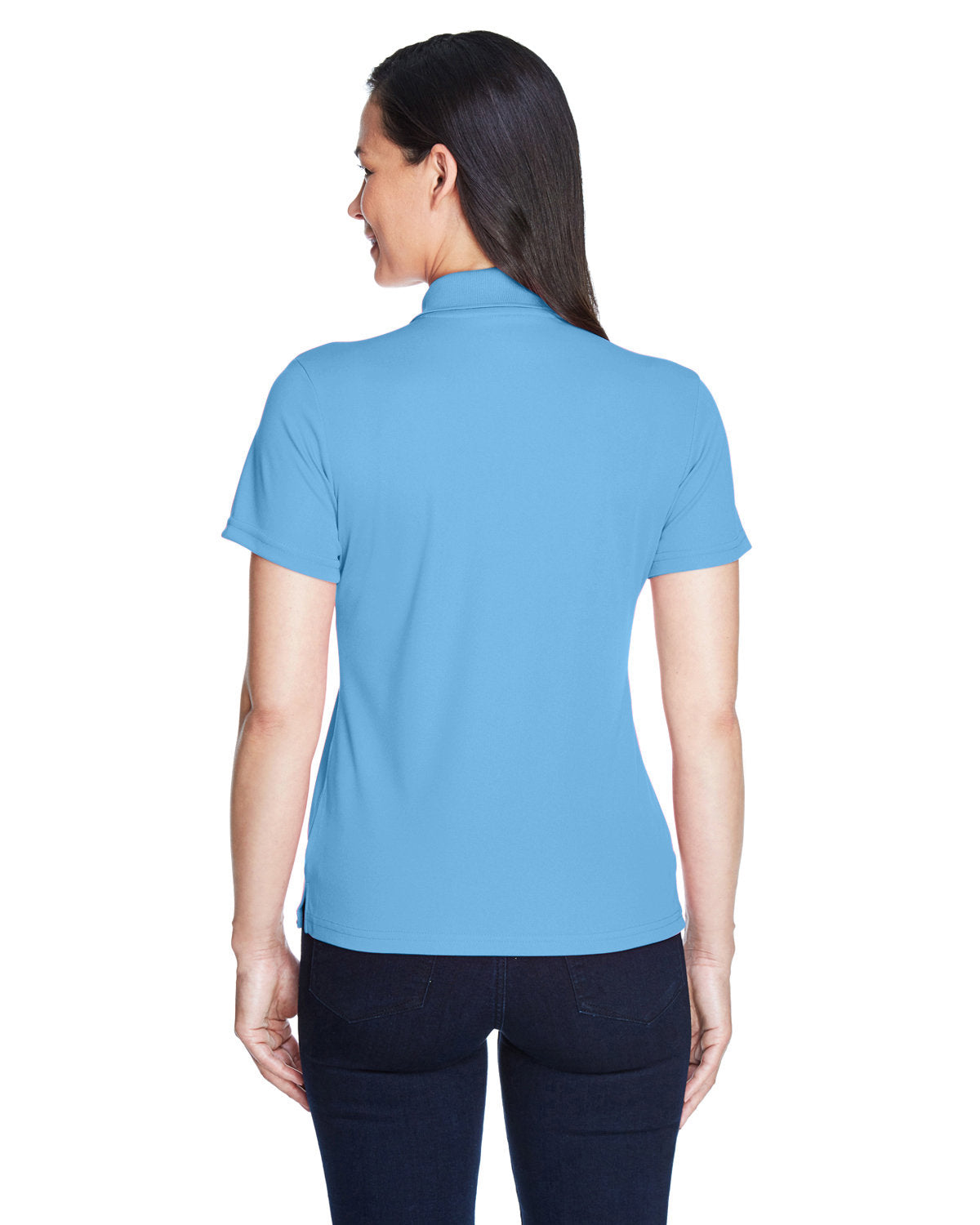 CORE365 Ladies' Origin Performance Piqué Polo 78181 COLUMBIA BLUE