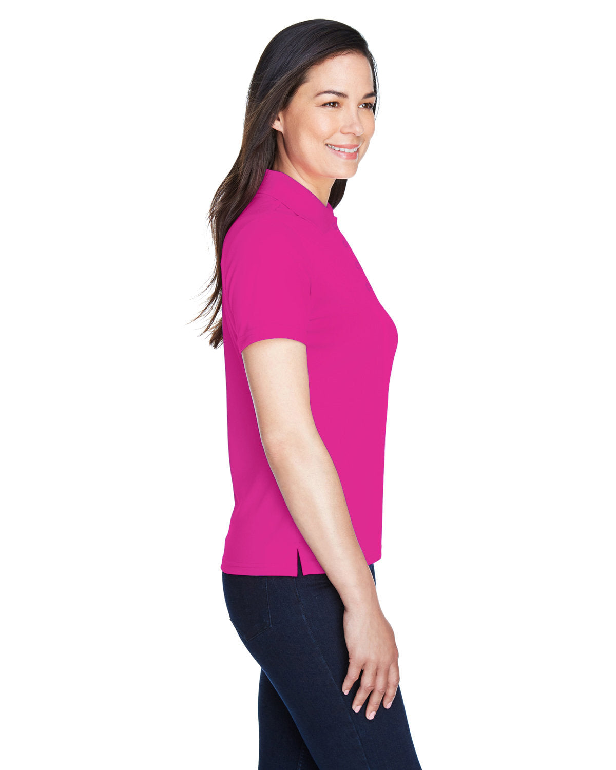 CORE365 Ladies' Origin Performance Piqué Polo 78181 BRIGHT MAGENTA