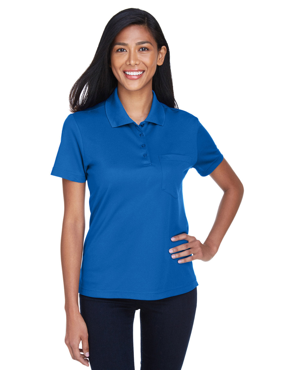 CORE365 Ladies' Origin Performance Piqué Polo with Pocket 78181P