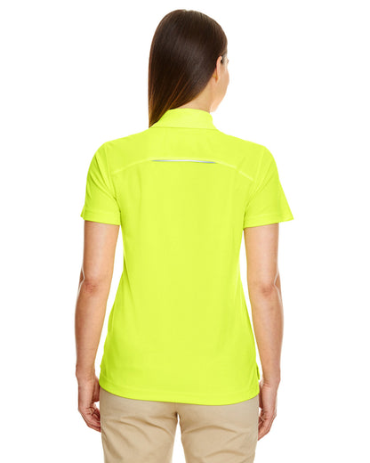 CORE365 Ladies' Radiant Performance Piqué Polo with Reflective Piping 78181R