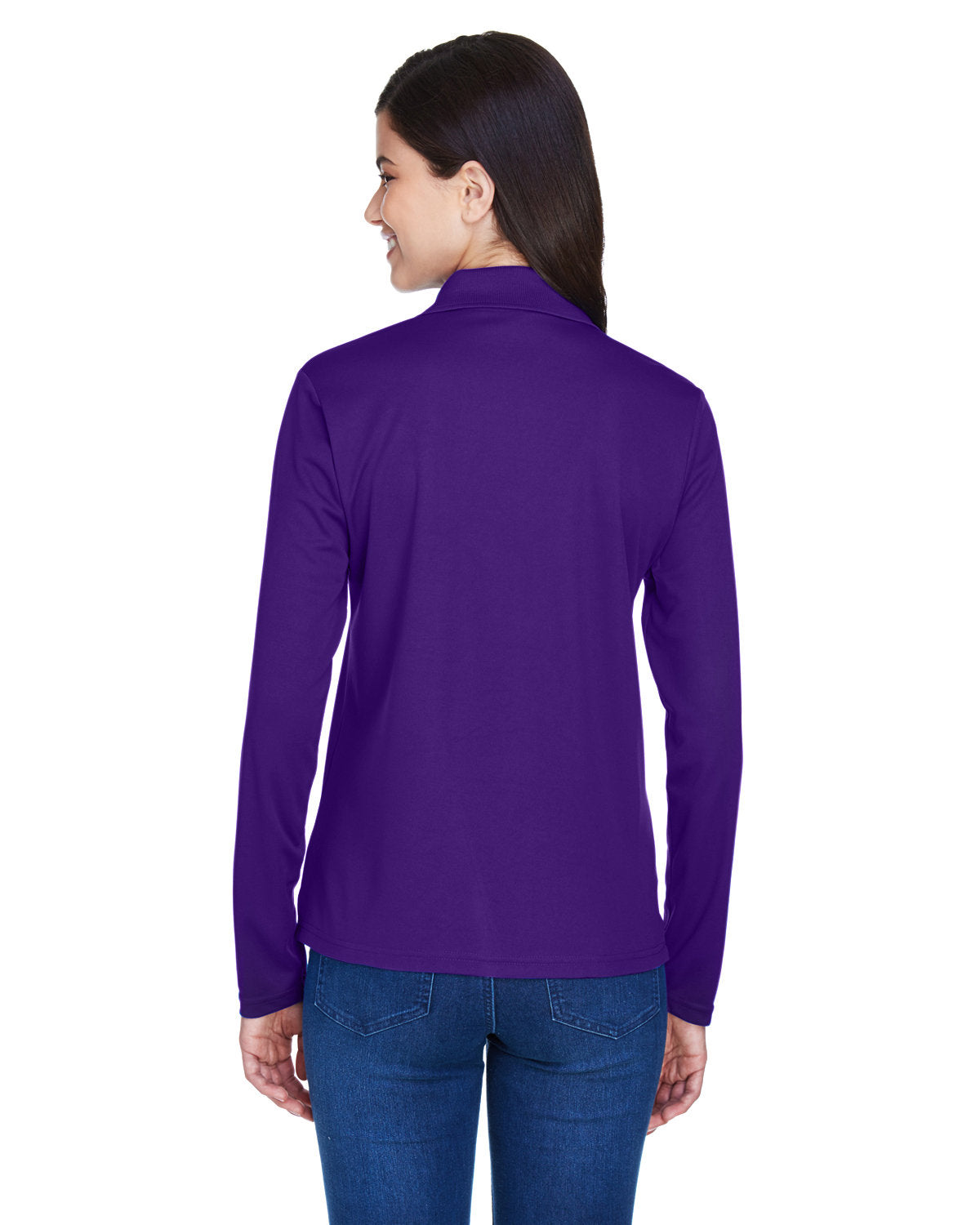 CORE365 Ladies' Pinnacle Performance Long-Sleeve Piqué Polo 78192