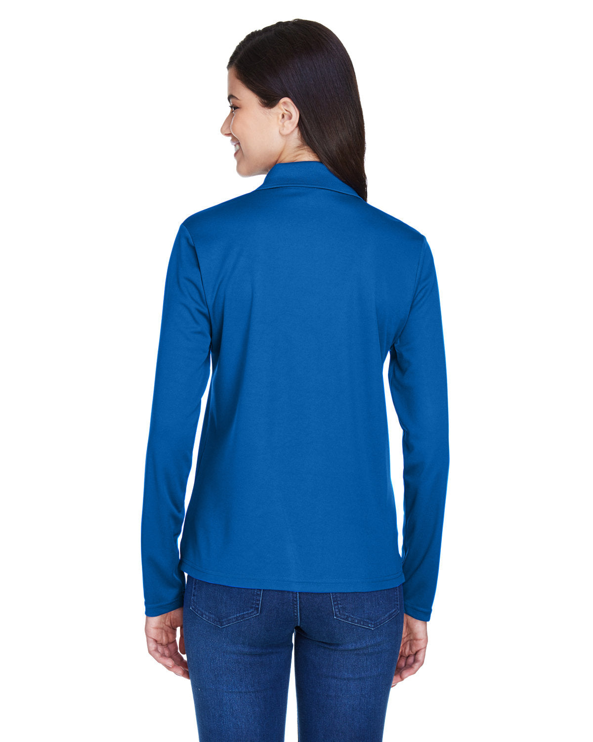 CORE365 Ladies' Pinnacle Performance Long-Sleeve Piqué Polo 78192