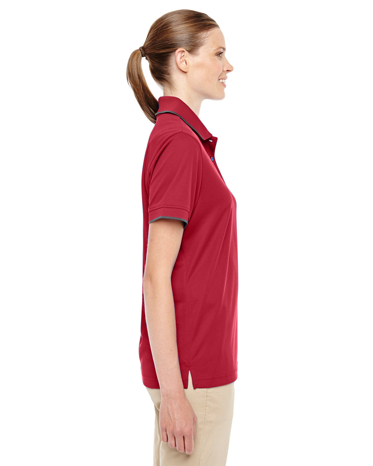 CORE365 Ladies' Motive Performance Piqué Polo with Tipped Collar 78222