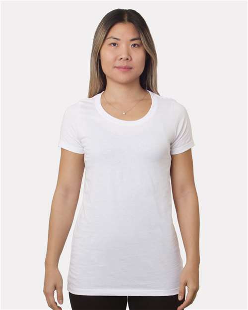 Bayside Women's Fine Jersey T-Shirt 9625
