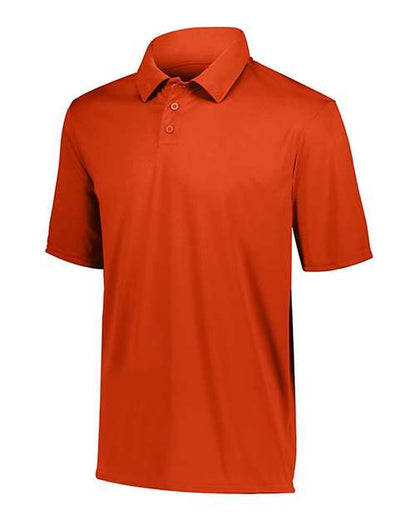 Custom EmbroideredAugusta Sportswear Unisex Vital Polo 7652 Orange