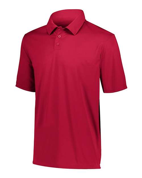 Custom EmbroideredAugusta Sportswear Unisex Vital Polo 7652 Red