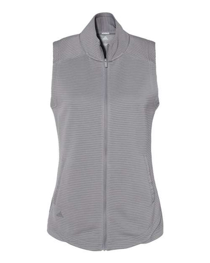 Adidas Women's Textured Full-Zip Vest A417
