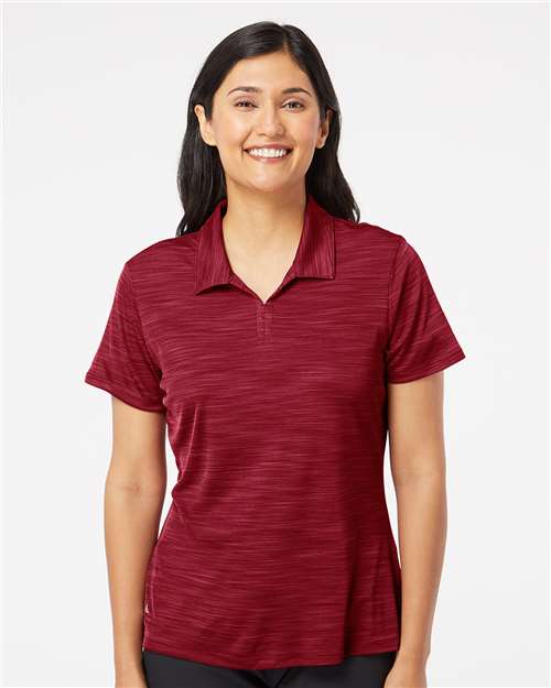 Adidas Women's Mélange Polo A403 Custom Embroidered Business Logo