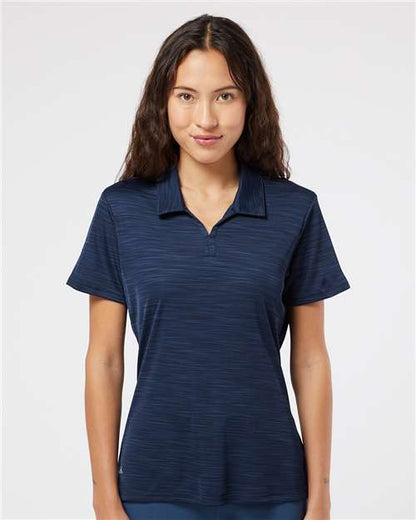 Adidas Women's Mélange Polo A403 Custom Embroidered Business Logo