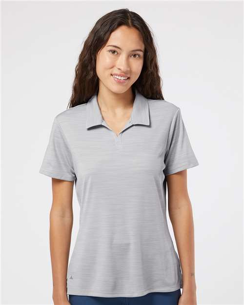 Adidas Women's Mélange Polo A403 Custom Embroidered Business Logo