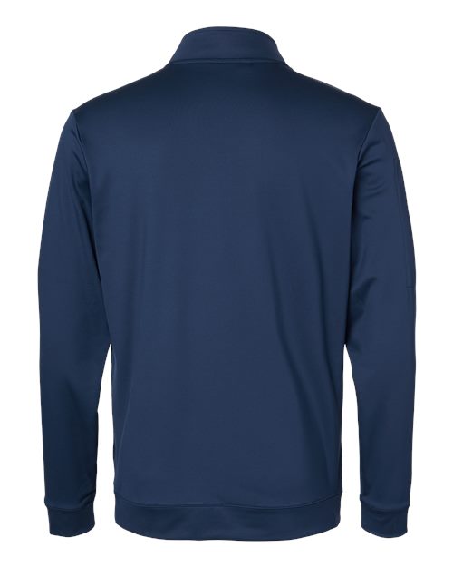 Adidas Performance Textured Quarter-Zip Pullover A295 Custom Embroidered Business Logo