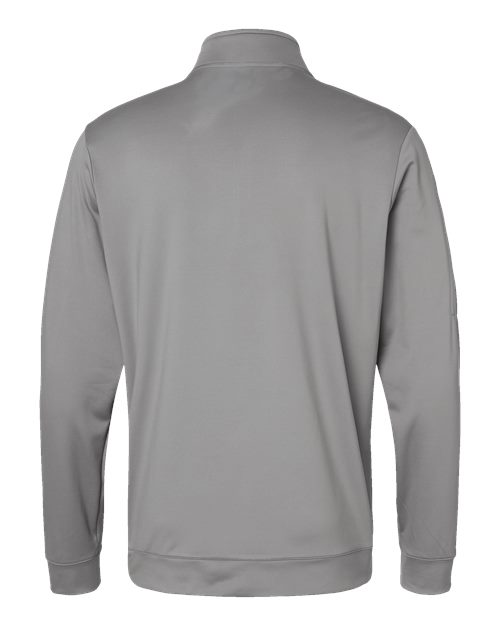 Adidas Performance Textured Quarter-Zip Pullover A295 Custom Embroidered Business Logo